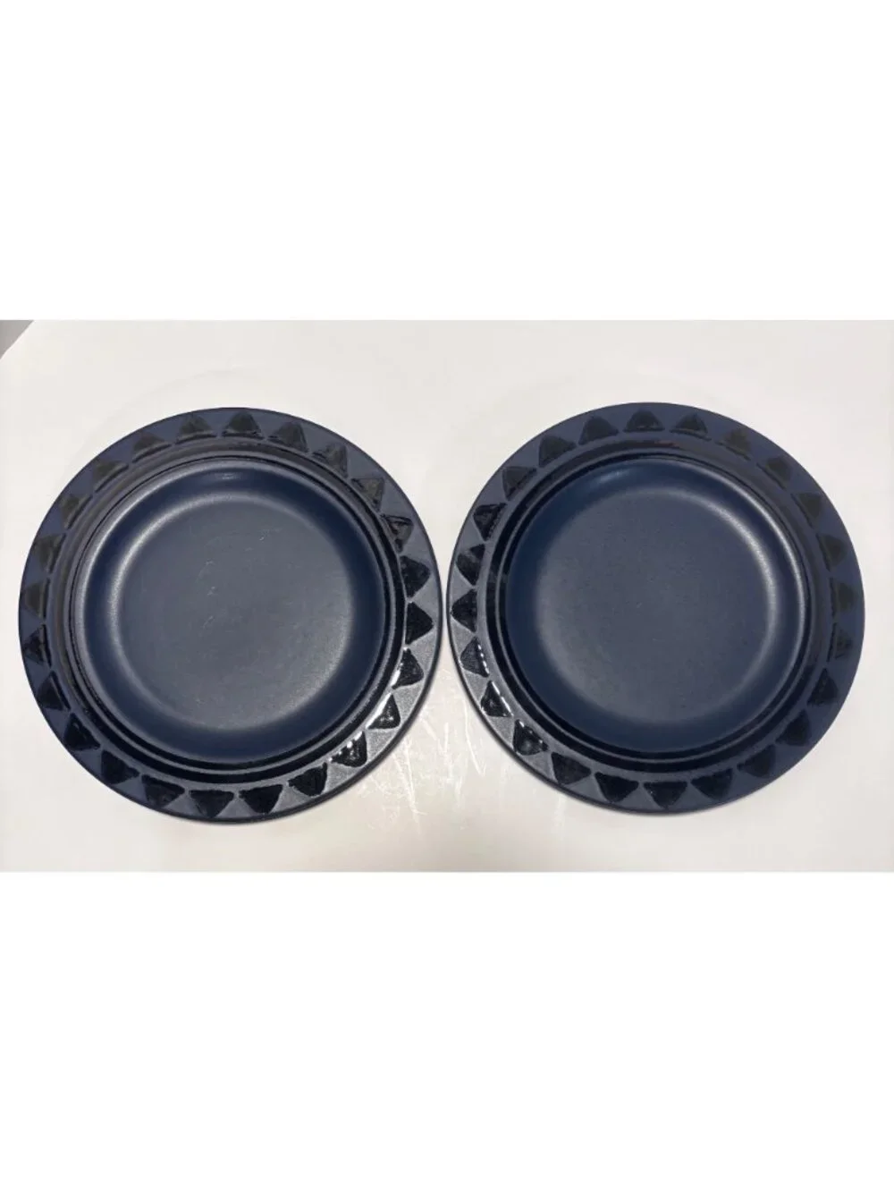 Pfaltzgraff Morning Light Stoneware Dinner Plates Set Of 2 VTG 90s Made In USA
